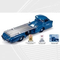 Das blaue Wunder-Mercedes-Benz Renntransporter 1954